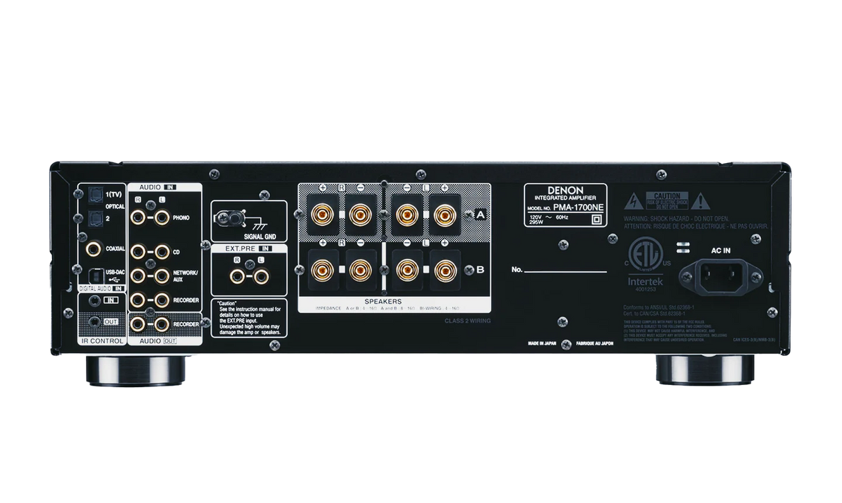 Denon PMA-1700NE - Integrated Amp with DAC