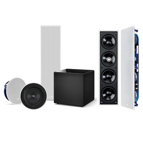 KEF 5.1 Home Theater System