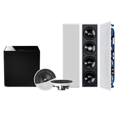 KEF 5.1 Surround Sound Theater