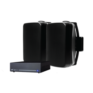 All-In-One 2-Way Weather-Proof Speaker - OP-6.2 BK PAK