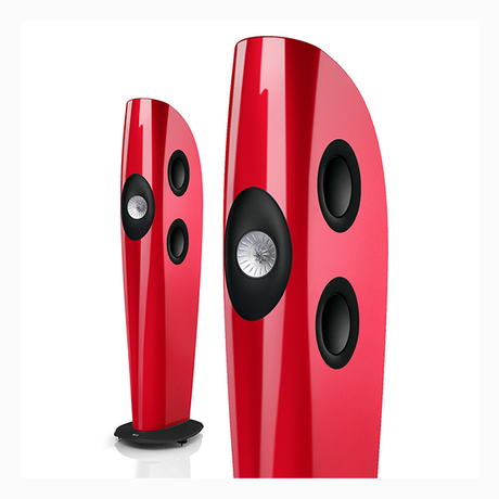 KEF Blade Racing Red Speakers