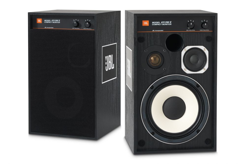 JBL 4312MII 5.25" 3-Way Studio Monitor Loudspeakers Pair