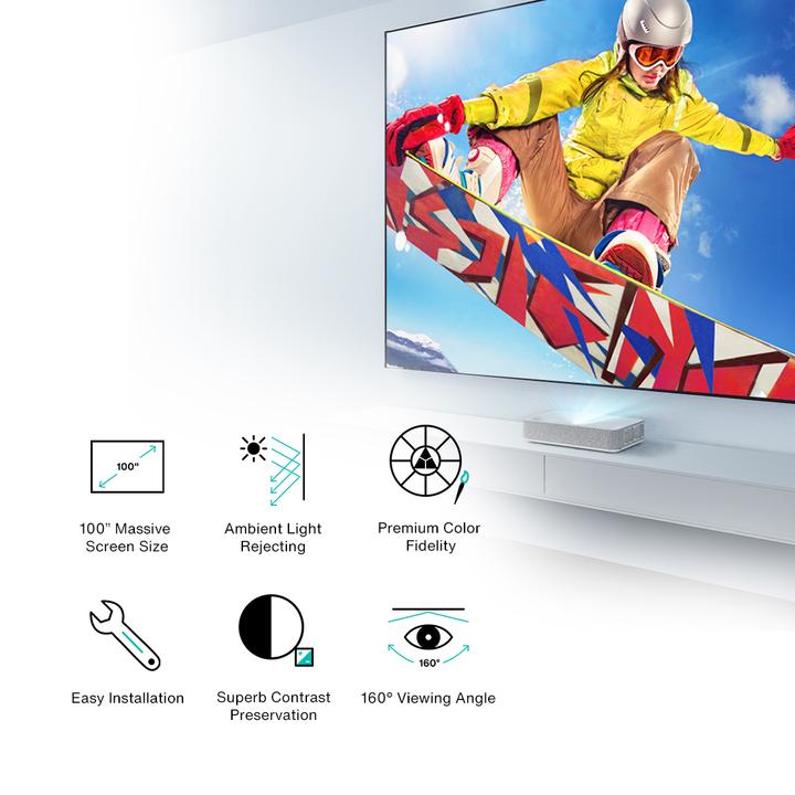VAVA Ambient Light Rejecting (ALR) Projector Screen Pro