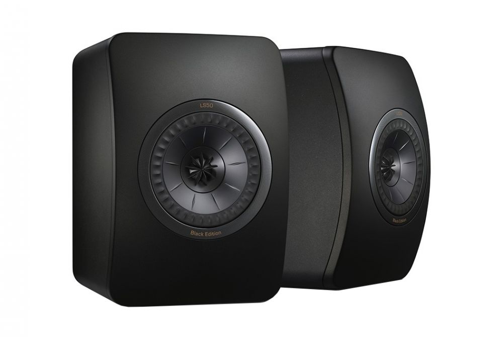 KEF LS50 Black Edition Bookshelf Speakers Pair