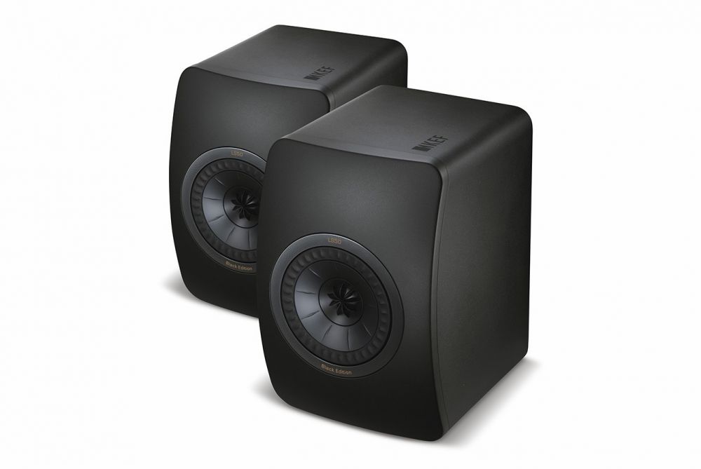 KEF LS50 Black Edition Bookshelf Speakers Pair