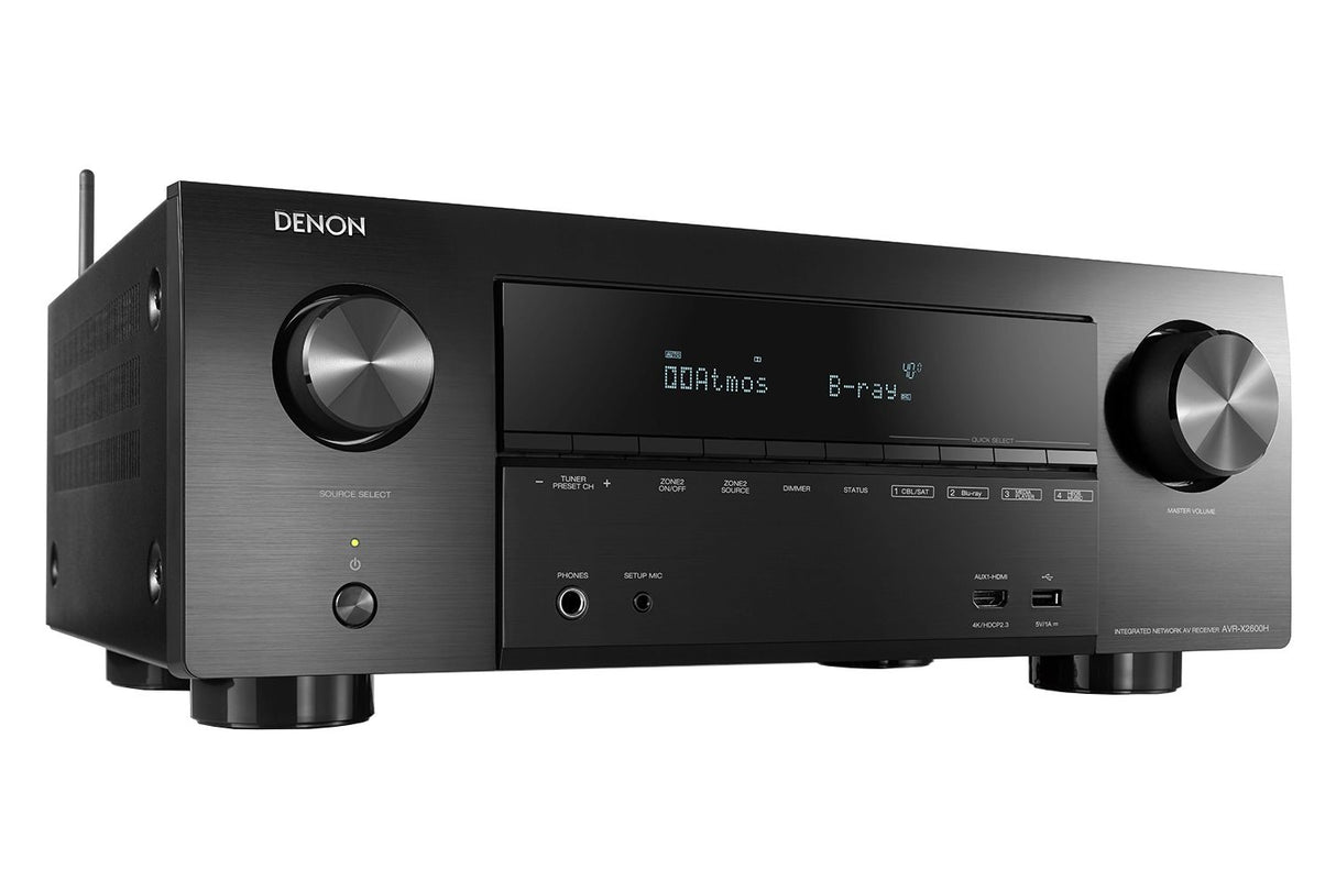 Denon AVR-X2600H 7.2 Channel Home Theatre AV Receiver
