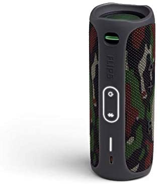 JBL FLIP5SQUAD Portable Waterproof Bluetooth Speaker with Hybrid Carrying Case (Squad)