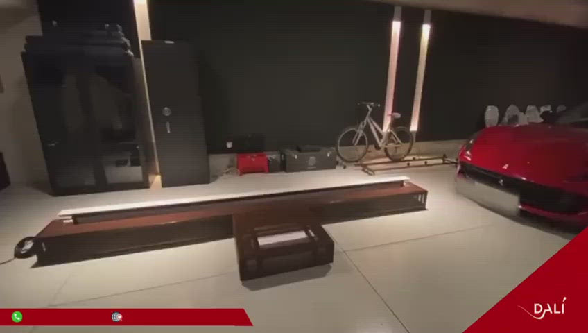 4KUST PROJECTOR 150" ALR FLOOR RAISING SCREEN KLIPSCH SOUNDBAR AND APPLE TV