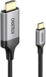 CHOETECH USB C to HDMI Cable(4K@60Hz), USB Type C to HDMI Cable Adapter Thunderbolt 3 Compatible with MacBook Pro 2020/2019, iPad Pro/MacBook Air 2020,Samsung S10/S9/S8, Dell XPS 13/15-2M