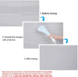 Douself 100'' Portable Projector Screen HD 16:9 100 Inch Diagonal Frameless PVC Video Projection Screen Foldable Wall Mounted for Home Theater Office Movies Indoors Outdoors