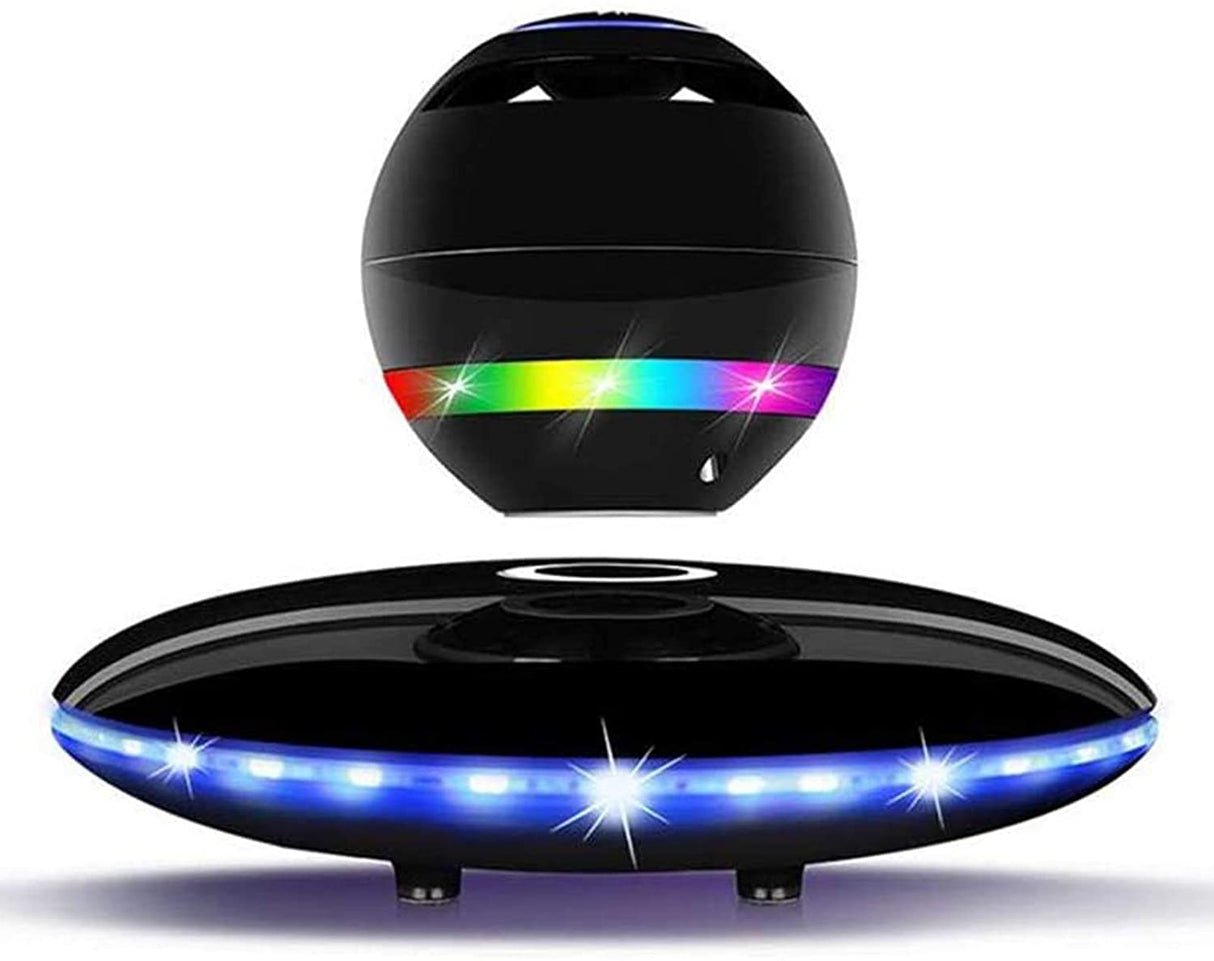 Bluetooth Portable Speaker/Floating Speaker/Magnetic Levitation Night Light with LED Light/For Home Decoration/Unique Gift