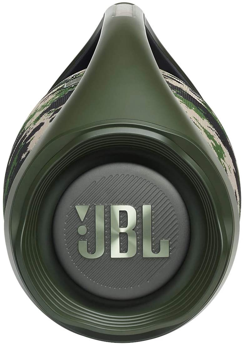 JBL Boombox 2 - Portable Bluetooth Speaker, powerful sound and monstrous bass, IPX7 waterproof, 24 hours of playtime, powerbank, JBL PartyBoost for speaker pairing, speaker for home and outdoor (Camo)