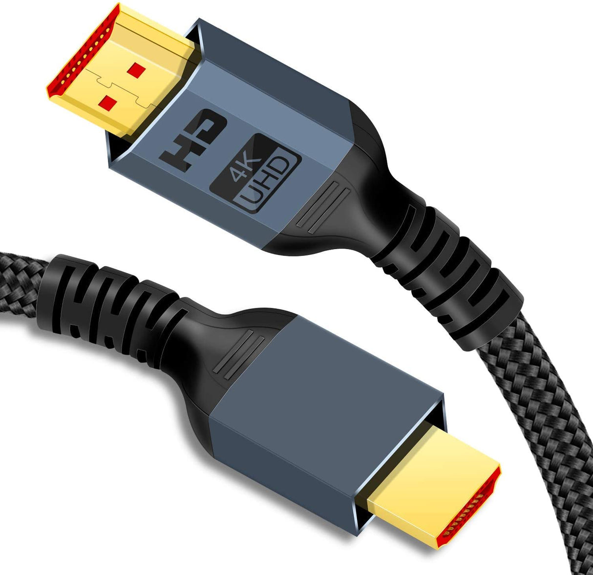 HDMI Cable 6.6Ft, Kablerika 4K@60Hz High Speed HDMI 2.0 Cable 18Gbps Lead Cord Supports Video 4K UHD 2160p, HD 1080p,3D, Ethernet Compatible with Fire TV, Playstation PS4 PC