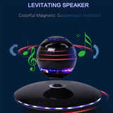 Bluetooth Portable Speaker/Floating Speaker/Magnetic Levitation Night Light with LED Light/For Home Decoration/Unique Gift