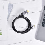 CHOETECH USB C to HDMI Cable(4K@60Hz), USB Type C to HDMI Cable Adapter Thunderbolt 3 Compatible with MacBook Pro 2020/2019, iPad Pro/MacBook Air 2020,Samsung S10/S9/S8, Dell XPS 13/15-2M