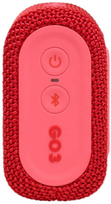 JBL GO3RED Portable Waterproof Speaker-Red