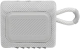 JBL GO3WHT Portable Waterproof Speaker-White