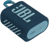 JBL Go 3 portable Waterproof Speaker-Blue, JBLGO3BLU