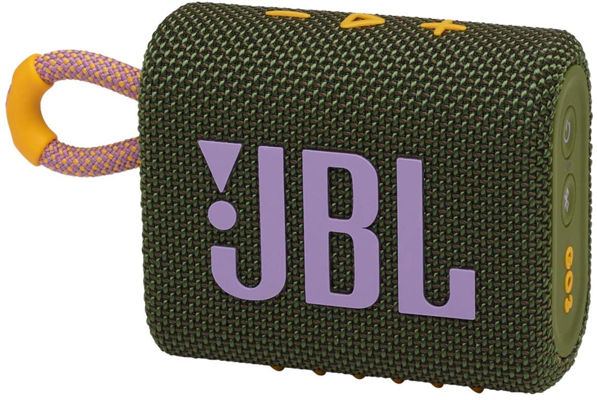 JBLGO3GRN Portable Waterproof Speaker-Green