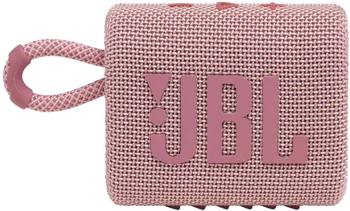 JBLGO3PINK Portable Waterproof Speaker-Pink