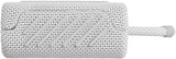 JBL GO3WHT Portable Waterproof Speaker-White