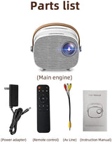 YG230 Mini Portable Projector Full HD 1080P Video Beamer Home Theater Multiscreen Media Player Support HD USB Micro USB AV TF Card Input Video Player