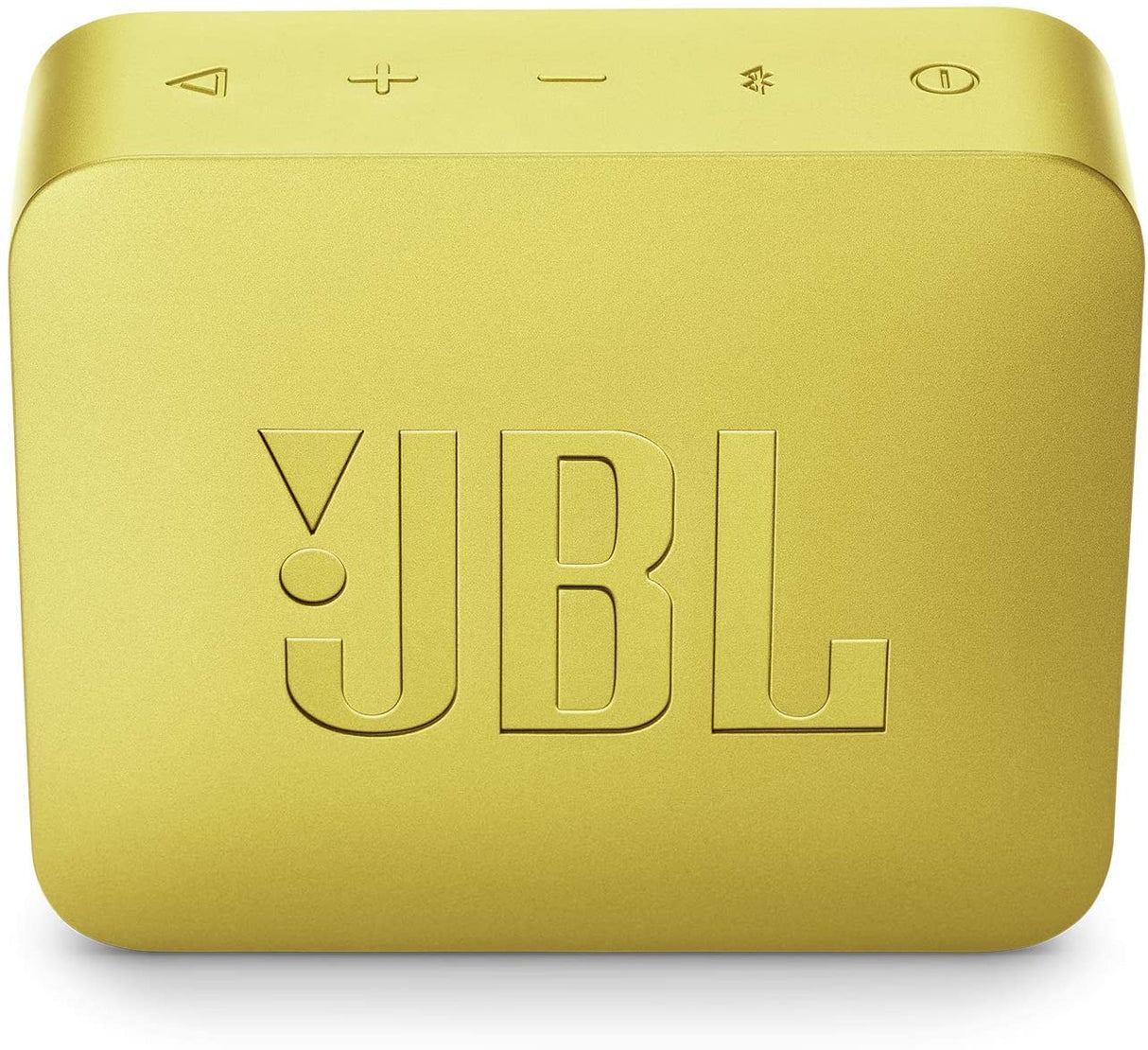 JBL Go 2 Portable Bluetooth Waterproof Speaker (Yellow), JBLGo2Syl