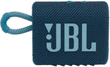 JBL Go 3 portable Waterproof Speaker-Blue, JBLGO3BLU