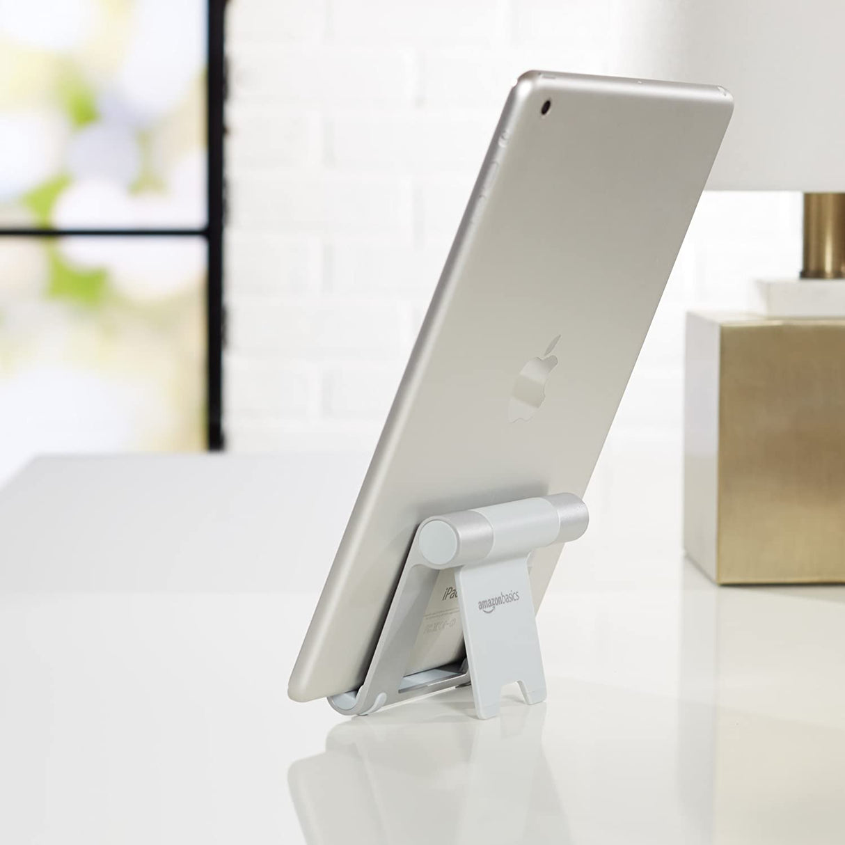 AmazonBasics Multi-Angle Portable Stand for iPad Tablet, E-reader and Phone