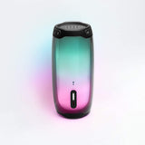 JBL Pulse 4 - Portable Bluetooth Speaker with 360 degrees LED lights, powerful sound and deep bass, IPX7 waterproof, 12 hours of playtime, JBL PartyBoost for multiple speaker pairing (Black)