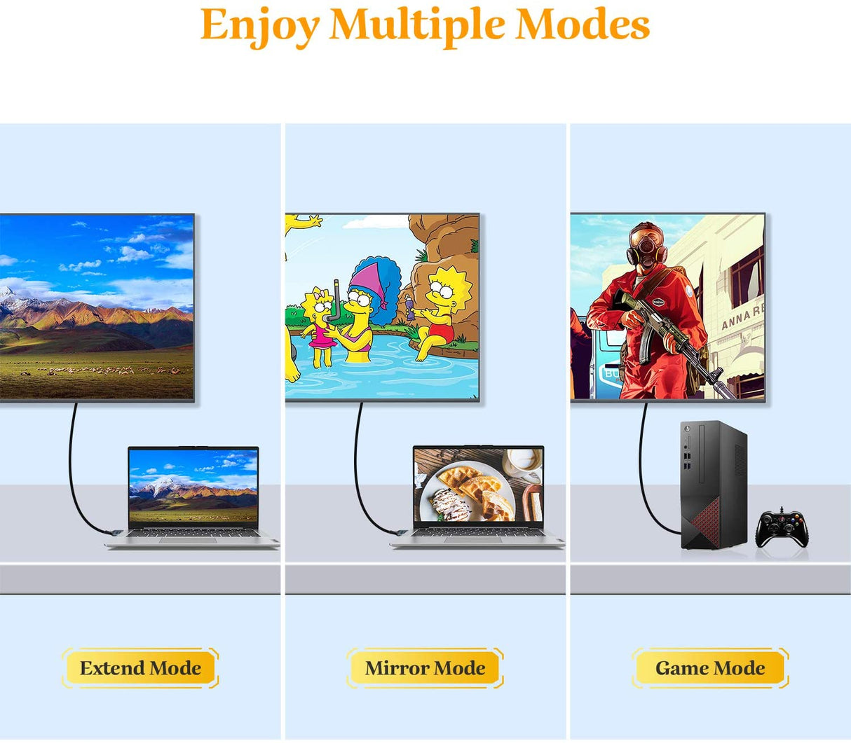 HDMI Cable 6.6Ft, Kablerika 4K@60Hz High Speed HDMI 2.0 Cable 18Gbps Lead Cord Supports Video 4K UHD 2160p, HD 1080p,3D, Ethernet Compatible with Fire TV, Playstation PS4 PC