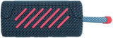 JBLGO3BLUP Portable Waterproof Speaker-BluePink