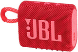 JBL GO3RED Portable Waterproof Speaker-Red