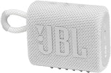 JBL GO3WHT Portable Waterproof Speaker-White