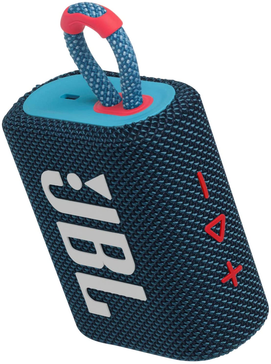JBLGO3BLUP Portable Waterproof Speaker-BluePink