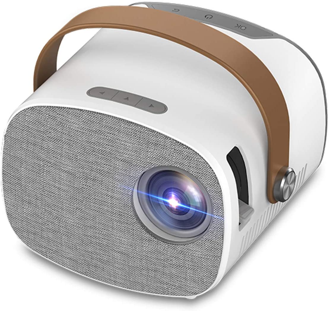 YG230 Mini Portable Projector Full HD 1080P Video Beamer Home Theater Multiscreen Media Player Support HD USB Micro USB AV TF Card Input Video Player