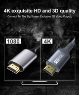 HDMI Cable (2 Pack 10FT),Akoada 4K High Speed HDMI 2.0-28AWG Nylon Braided Cable 4K 60Hz HDR Video HDCP2.2 3D 2160P 1080P Compatible with Ethernet ARC UHD TV,PS4 / 3,X-Box, Monitor 4K Fire Netflix Etc