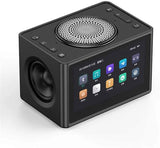 Wireless Bluetooth Speaker,Mini Subwoofer,20W High-Power/360°Stereoscopic Surround Sound Field Portable Speaker with 4.3-Inch Hd Display