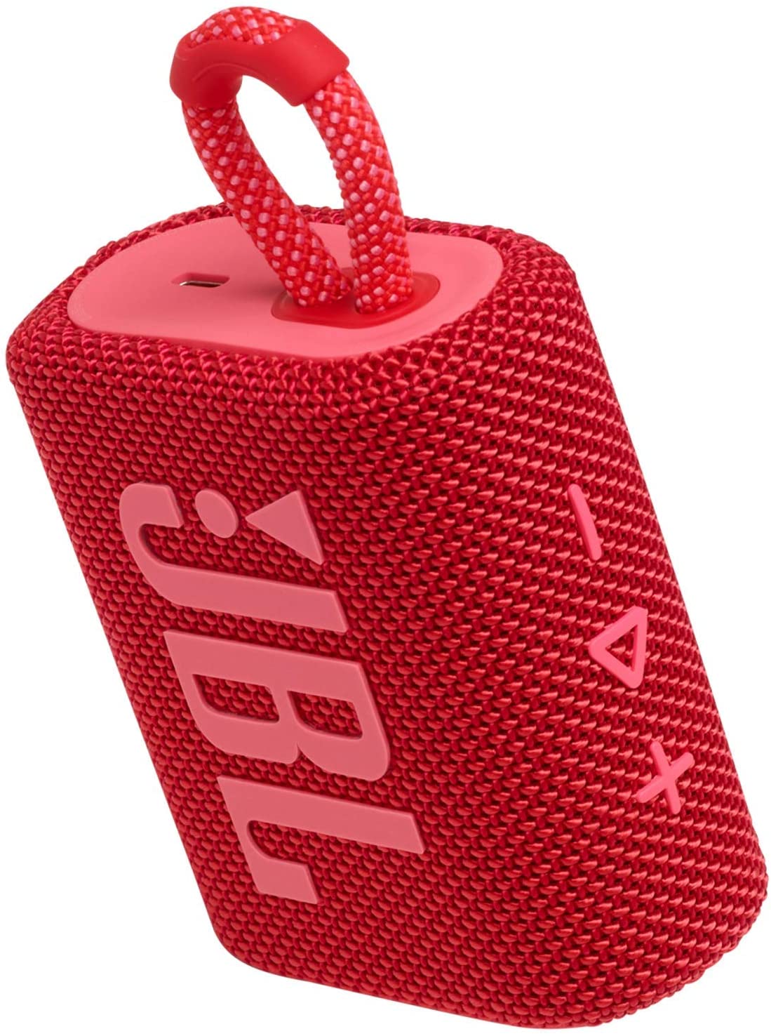 JBL GO3RED Portable Waterproof Speaker-Red