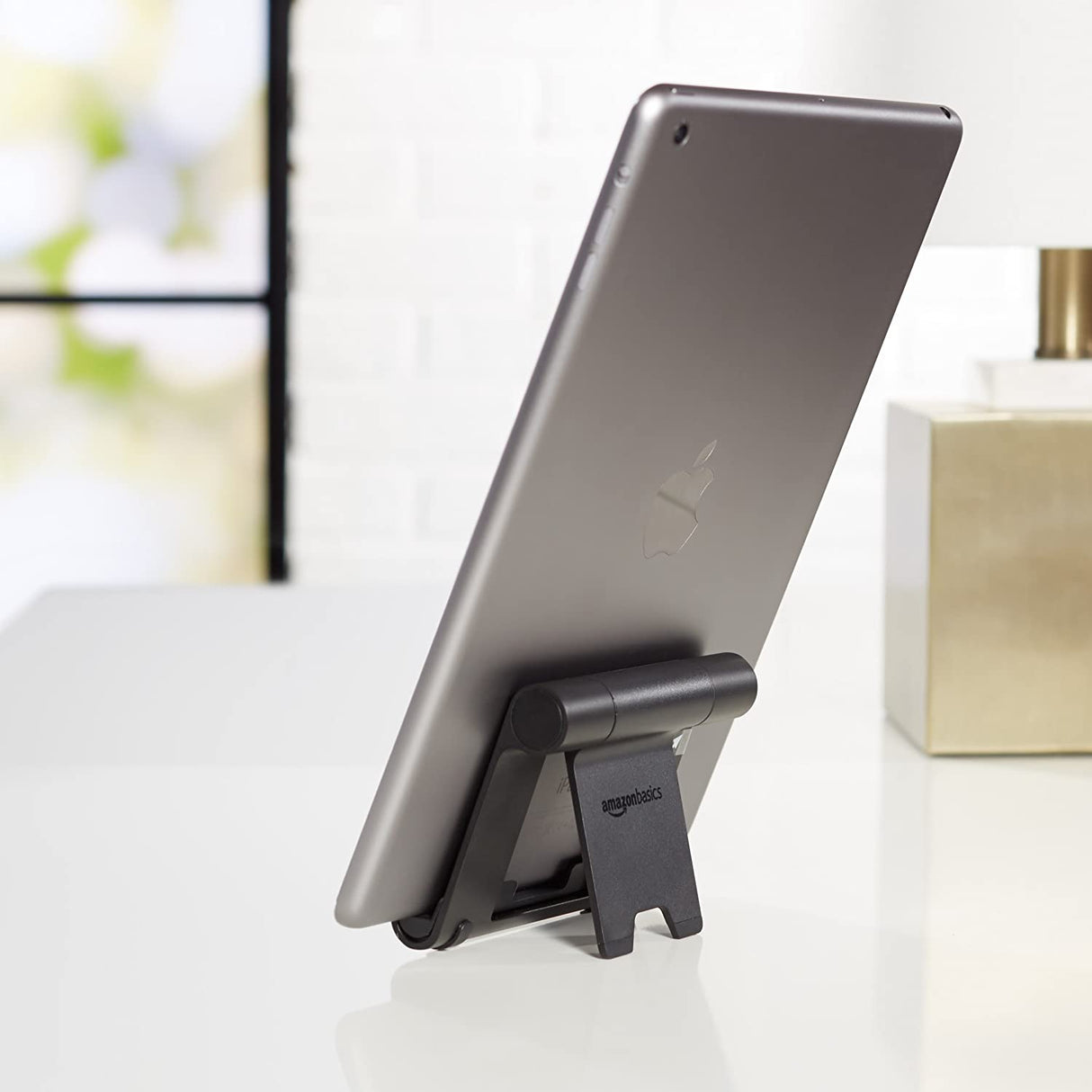 AmazonBasics Multi-Angle Portable Stand for iPad Tablet, E-reader and Phone