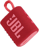JBL GO3RED Portable Waterproof Speaker-Red