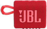 JBL GO3RED Portable Waterproof Speaker-Red