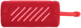 JBL GO3RED Portable Waterproof Speaker-Red