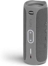 JBL Flip 5 Portable Waterproof Bluetooth Speaker with Hybrid Carrying Case (Grey)