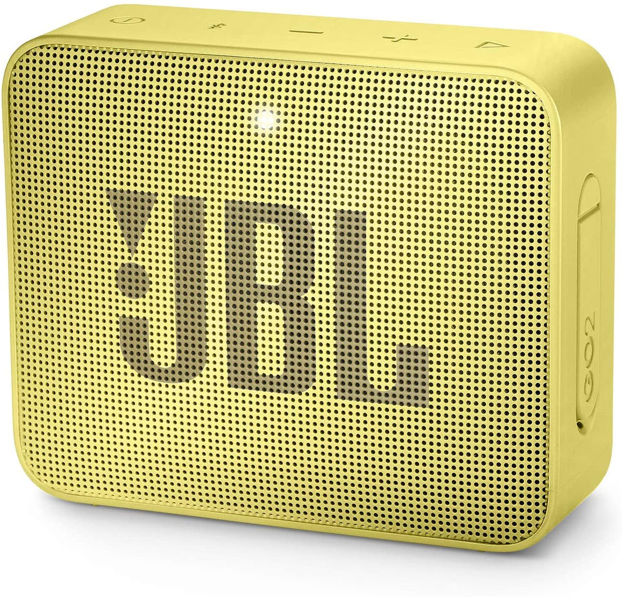 JBL Go 2 Portable Bluetooth Waterproof Speaker (Yellow), JBLGo2Syl