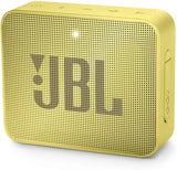 JBL Go 2 Portable Bluetooth Waterproof Speaker (Yellow), JBLGo2Syl