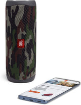 JBL FLIP5SQUAD Portable Waterproof Bluetooth Speaker with Hybrid Carrying Case (Squad)