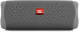 JBL Flip 5 Portable Waterproof Bluetooth Speaker with Hybrid Carrying Case (Grey)