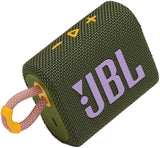 JBLGO3GRN Portable Waterproof Speaker-Green