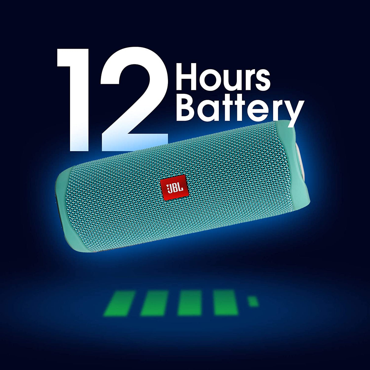 JBL Flip 5 Portable Waterproof Bluetooth Speaker with Hybrid Carrying Case (Teal)